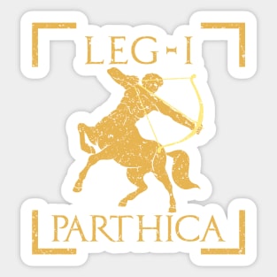 Legio I Parthica Centaur Emblem Roman Legion Sticker